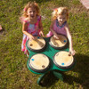 QuaDDDD Play Drum Table with girls