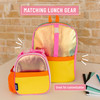 Orange Shimmer Pack-it-all Backpack 4