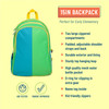 Monster Green 15" Kids Backpack 2