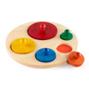 Guidecraft Circle Sorter Manipulative Puzzle, colorful wooden circular puzzle with variously sized and colored pieces for children Guidecraft Circle Sorter Manipulative Puzzle, colorful wooden circular puzzle with variously sized and colored pieces for children