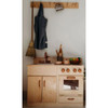 Classic Wood Kitchen & Refrigerator Set 2