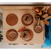 Classic Wood Kitchen Stove Top