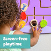 Triceratops Activity Wall Panel screen free playtime
