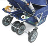 SureStop Folding Commercial BYE-BYE Stroller 4 Passenger storage