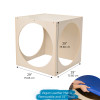 Birch Reading Cube - Ready to Assemble 2