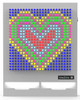 LiteZilla Giant Lite Brite 4' x 5' Light Wall, colorful LED light wall with a flower design.