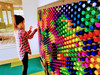 LiteZilla Giant Lite Brite - 6' x 5' with girl