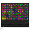 LiteZilla Giant Lite Brite - 6' x 5' , large colorful light-up board with multicolored pegs forming a vibrant pattern.