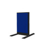 LiteZilla Clone Box Giant Pin Wall STEM Activity, large black standing educational wall with blue pins for building and creative learning.