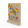 LiteZilla Kidworx™ Gizmo Gears STEM Wall Activity, educational colorful gears on a pegboard for children to learn engineering and mechanical skills.