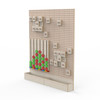 LiteZilla Kidworx Classic Games Wall Activity Package, educational wooden game board with pegs, balls, and tic-tac-toe grid. LiteZilla Kidworx Classic Games Wall Activity Package, educational wooden game board with pegs, balls, and tic-tac-toe grid.