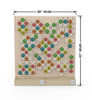 LiteZilla Kidworx™ Shimmer Shape Station Wall Activity, an educational wall-mounted activity board with colorful, flower-shaped pieces on a perforated background for kids' play and learning.