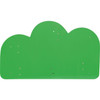 Moje Bambino Meadow Fence Sensory Wall Panels, green cloud-shaped sensory panel for children.