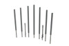 Freenotes Contrabass Outdoor Chimes, a set of large, metallic outdoor wind chimes with tall, silver tubes of varying lengths.
