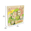 Flash Furniture Bright Beginnings Wooden STEAM Butterfly Life Cycle Wall Activity Board, educational wooden wall display illustrating the stages of a butterfly's life cycle with visual and tactile elements.