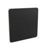 Flash Furniture Bright Beginnings Wooden STEAM Magnetic Chalkboard Wall Accessory Board, black chalkboard with rounded wooden edges.