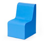 Moje Bambino Blue Sunny Sofas & Table, blue modern children's sofa with a built-in table surface.