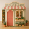 Flower Shop Wooden Playhouse - Indoor or Outdoor