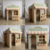 Flower Shop Wooden Playhouse w/Furniture - Indoor or Outdoor