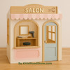 Salon Wooden Playhouse - Indoor or Outdoor