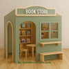 Book Store Wooden Playhouse - Indoor or Outdoor