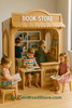 Book Store Wooden Playhouse - Indoor or Outdoor