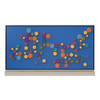 LiteZilla MagWiz Magnetic Sensory Gears STEM Wall Activity - 10x5, colorful magnetic gears arranged on a blue wall showcasing hands-on educational play and sensory development.