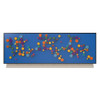 LiteZilla MagWiz Magnetic Sensory Gears STEM Wall Activity - 15x5, colorful magnetic gears and pieces arranged on a blue wall for educational and sensory play.