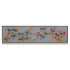 LiteZilla MagWiz Magnetic Sensory Gears STEM Wall Activity - 20x5, a colorful wall display of magnetic sensory gears arranged in a pattern for educational play and development.