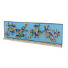 LiteZilla MagWiz Sensory Gears STEM Wall Activity - 20x5, colorful magnetic gears arranged on a blue wall for educational and sensory play.