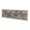 LiteZilla MagWiz Magnetic Sensory Gears STEM Wall Activity - 20x5, colorful magnetic gears arranged on a wall to create a sensory and educational display.