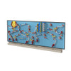 LiteZilla MagWiz Magnetic STEM Kinetics Wall Ball Run - 15x5, colorful educational kinetic wall ball run with tubes, chutes, and magnetic components for STEM learning and play.