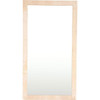 Moje Bambino Rectangle Safety Wall Mirror, wooden framed rectangular mirror suitable for children safety.