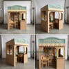 Book Store Wooden Playhouse w/Furnishings - Indoor or Outdoor