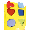 Moje Bambino Caterpillar Sensory Activity Panel, colorful educational toy with various textured and shaped panels for sensory play and learning.