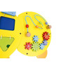 Moje Bambino Caterpillar Sensory Activity Panel, colorful interactive sensory toy with beads and gears for children.