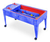 Childbrite Wave Rave™ Activity Center, Interactive Sand & Water Table with 4 Locking Casters for kids' educational play and sensory exploration.