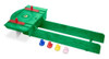 Childbrite Wave Rave™ Activity Center - Water Raceway Insert for Sand & Water Tables, green water raceway with red and blue child-sized paddles and a water channel for engaging play.