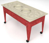 Childbrite Express Train Table - Youth Route Board Activity Table, colorful train and track design for children's imaginative play.