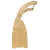 Wood Designs Arched Playstand, wooden arched playstand with a smooth finish, for children's play and activities.