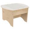 Wood Designs Contender Brilliant Light Table, a wooden activity table for children with a light-up surface for educational play.