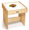 Jonti-Craft Light Box Table, wooden light table for sensory and educational activities.