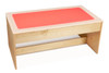 Jonti-Craft Large Light Table - Multicolored, large wooden light table with multicolored illuminated surface for educational and sensory activities.