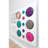 Moje Bambino Jumbo Sensory Exploration Panel, interactive wall panel with various textured and patterned sensory toys for children.