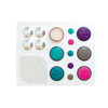 Moje Bambino Jumbo Sensory Exploration Panel, educational sensory playboard with various textured buttons, mirrors, soft cloth, and colorful gripping elements for children's sensory development.