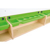 Children's Art Creation Board with Storage Shelf