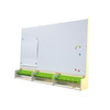 Children's Art Creation Board with Storage Shelf
