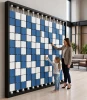 Mosaico Wall with Large Squares STEM Wall Activity