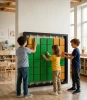 Mosaico Wall with Large Squares STEM Wall Activity