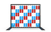 Mosaico Wall with Triangles STEM Wall Activity
